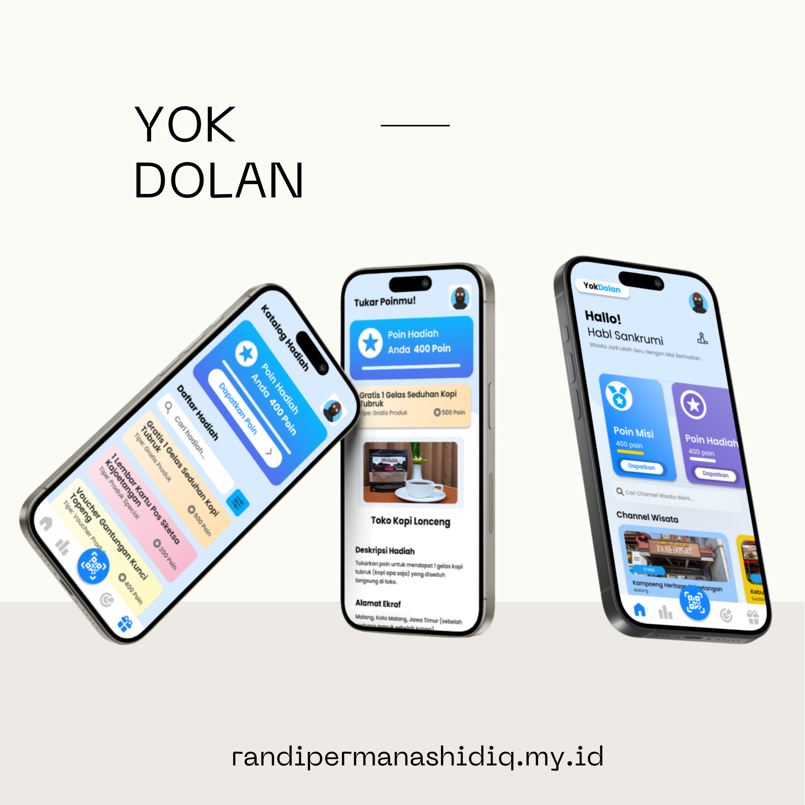 Screenshot proyek YokDolan
